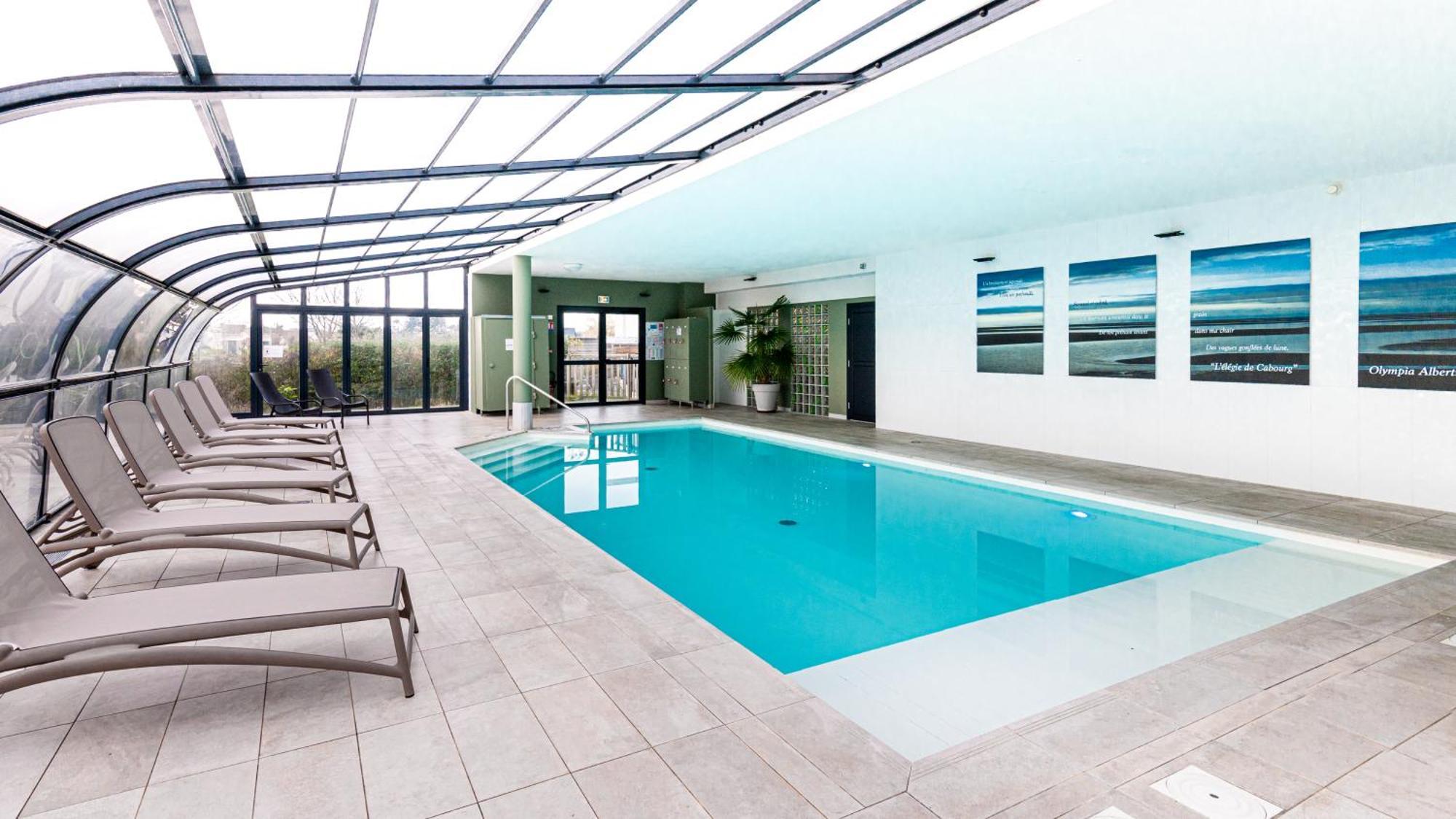 Kyriad Prestige Residence & Spa Cabourg-Dives-Sur-Mer Exterior foto